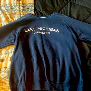 Michigan unsalted crew neck